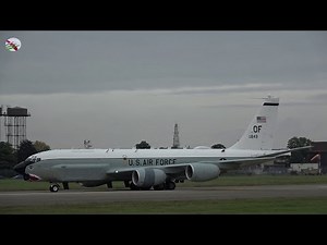 RC-135U Combat Sent Take Off Mildenhall 18th October 2021