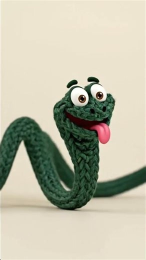 Amazing Shoelace Stop-Motion: From Simple Coil to Sneaky Snake