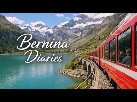 Bernina Express Train Tour-4K 