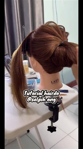 Tutorial hairdo #tiktoklive #livehighlights #dayinmylife #hairdo
