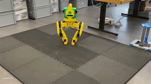 From simulation to reality 🤖Robotics creator @SkyentificTweet built a walking bipedal robot using a simulation-first approach to design, test, and iterating in virtual environments before deploying in the real world. Powered by the NVIDIA Isaac platform and NVIDIA Jetson for on-device AI and control. 📖 https://t.co/wklfMzuMEK#NationalRoboticsWeek