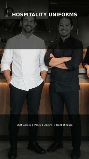 Hospitality Uniforms Built for Every Service | Ace Chef
