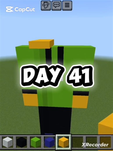Day 41 of placing a block for every subscriber I get #minecraft