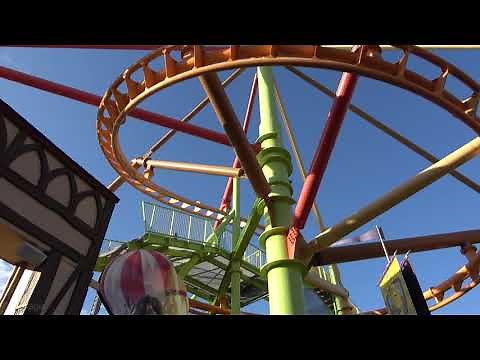 Madagascar Roller Coaster Ride at Dreamworld Gold Coast!