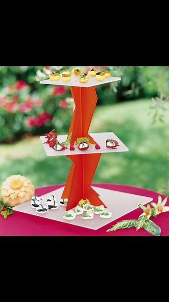 Make an impression and stand out at your next event with this 4 Tier and 3 Tier Buffet Displays. This buffet displays are the perfect way to showcase your food creations. With these beautiful buffet displays you have the flexibility to stack your menu items in whichever way you choose. It is also easy to assemble and disassemble, so you can move it around to fit any space. These Buffet Displays are made from high-quality materials, meaning it is both stylish and durable. Not to mention, it is a 