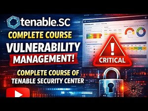 Complete Tutorial Tenable SC Vulnerability Management || Complete Course of Tenable Security Center