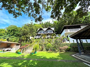 A White Seafront Resthouse in Batangas ✅ Full house tour video out now on Youtube! Details: Lot Area: 1,700 SQM Floor Area: 1080 SQM 2-Storey Main House White Beach Sand Beach Front Property Spacious Patio Clean Kitchen Living Area Storage Area Ensuite Master Bedroom 2 Ensuite Bedrooms Balcony with View of the Sea Huge Garden 2-Storey Guest House 2 Bedroom with own T&B Family Room with T&B Ground Level: Private Boat Pier Cabana Kitchen Area Pantry Area Private Parking Area Above Price: P108,000,