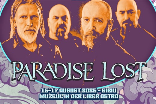 Paradise Lost va urca pe scena festivalului Astra Rock 2025