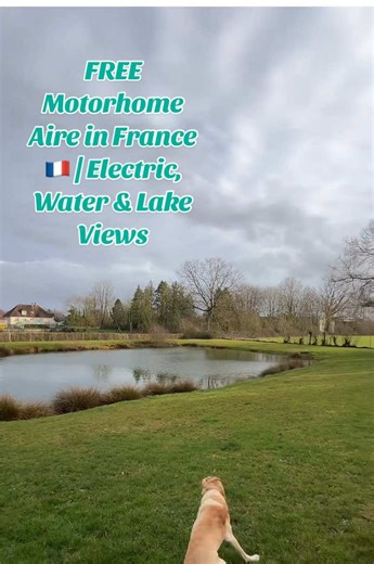 📍 Le Sap, Route de Vimoutiers, 61470, France 🇫🇷 We’re staying on a completely FREE motorhome aire tonight and it’s honestly such a find ✨ ✔️ Free electric & water hook-up (2 points) ✔️ Free grey waste & toilet waste disposal ✔️ Space for 4 motorhomes ✔️ Quiet little town ✔️ Right by a beautiful lake 🌿 These are the kind of places that make motorhome life feel so special peaceful, scenic, and totally free 💙🚐 #MotorhomeFrance #FreeAire #VanLifeEurope #MotorhomeLife #FranceTravel