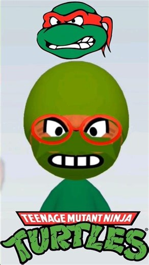 Every Teenage Mutant Ninja Turtles Mii!