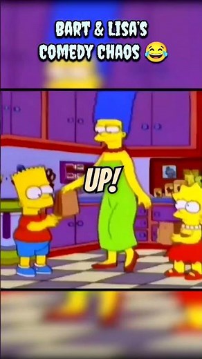 Bart & Lisa Ultimate Comedy Moments 😂 #simpsonsclips #thesimpsons #funnycartoons #cartoonshorts