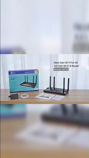 TP Link Archer AX10 AX1500 Wi-Fi 6 Router #techobar #wifi #router #networking #technology #gadgets