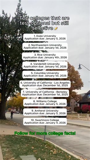 Kollegio AI on Instagram: "Test-optional doesn’t mean low standards. These schools are still highly selective — they just don’t require SAT/ACT scores. That can be a big advantage if the rest of your application is strong. Important reminders for high school students: • Test-optional ≠ test-blind • Submit scores only if they help your application • Grades, course rigor, essays, and activities matter more • Strategy and fit > rankings Not sure whether to submit your scores or want honest feedback