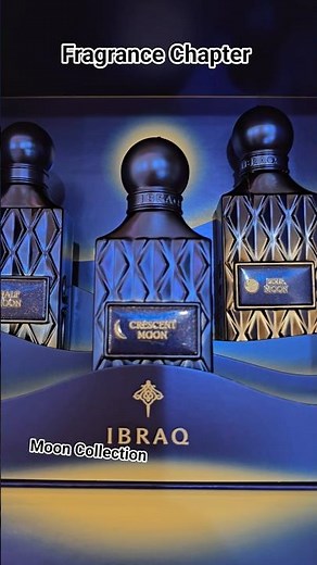 IBRAQ Unboxing Moon Collection مجموعة مون ابراهيم القريشي Full Moon Half Moon Crescent Moon #fragra