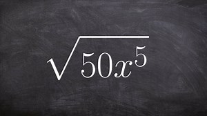 Simplifying the square root of an expression