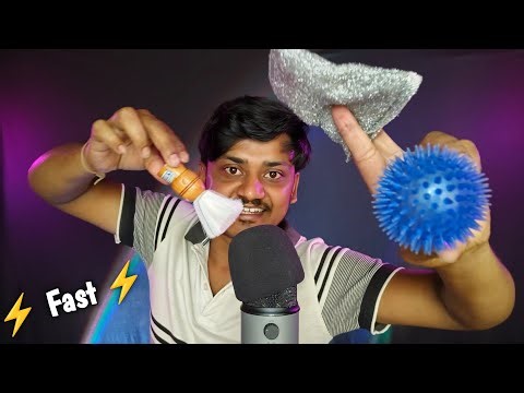 Fastest ASMR Mic Scratching & Tingly Mouth Sounds, Triggers for Instant Tingles