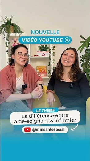 La différence entre l’aide-soignant et l’infirmier !