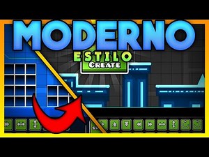 😎Como DECORAR estilo MODERNO - GEOMETRY DASH | Megatronic