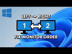 How to Move Your Second Monitor Left or Right in Windows 11 (Step-by-Step | 2026)