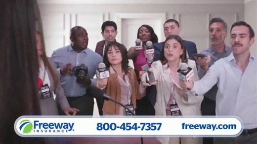 Freeway Insurance TV Spot, 'Press Conference'