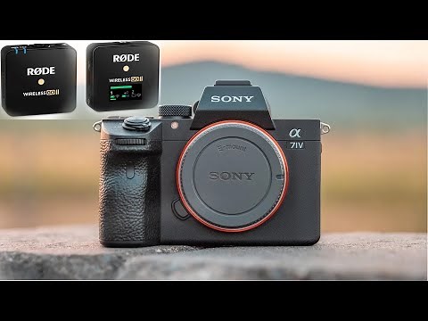 How to connect RODE wireless GO II Mic to SONY A7IV