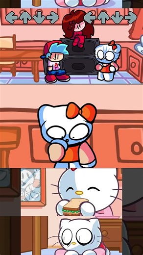 Kitty Goes Wild in FNF Madness - Friday Night Funkin Fun #kitty #fnf #shortsviral