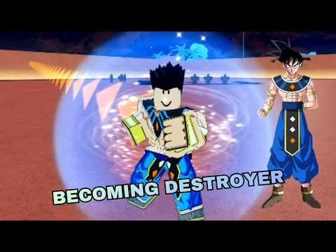 Roblox Becoming Destroyer | Dragon Ball Hyper Blood
