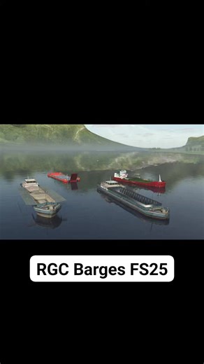 RGC Barges FS25 #farmingsimulator25mods #landwirtschaftssimulator25 #farmingsimulator25 #fs25mods #constructionequipment #constructionlife | FS Miner's Construction Site