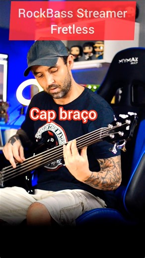 Warwick RockBass Streamer NT I Fretless [Ion Music] - SOM DOS CAPTADORES