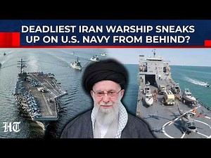 Iran's Deadliest Warship Sneaks Up On US Navy From Behind After Russia-China Joint Move?| IRGC|Trump