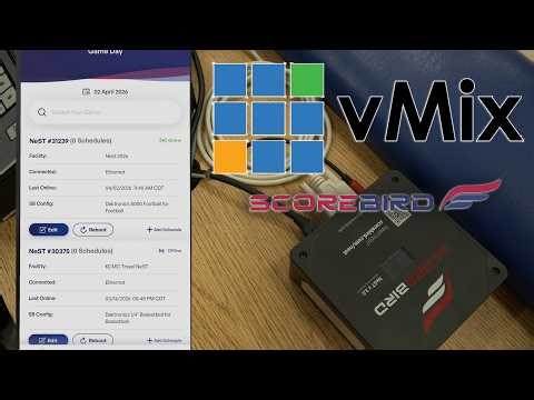 Scorebird in vMix via Local Ethernet Connection