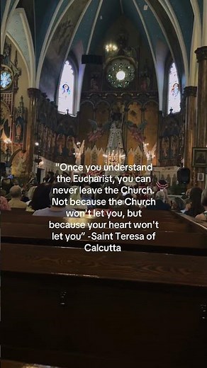 🔥✝️ ONCE YOU UNDERSTAND THE EUCHARIST… IT’S HARD TO WALK AWAY