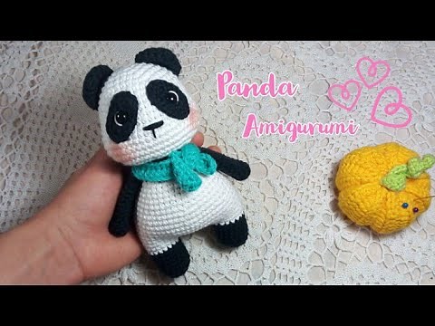 Crochet panda step by step