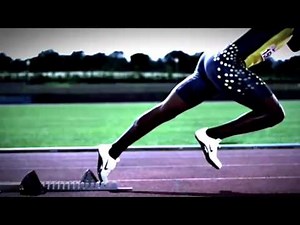 Slow Motion Sprint ( Asafa Powell , Usain bolt )