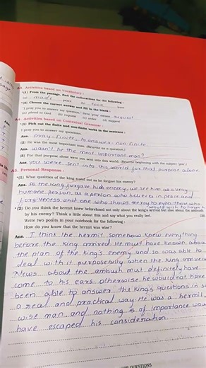 Std 10th English workbook question answers Unit 2 Chapter no 2.2 Three Questions page no 82 to 88