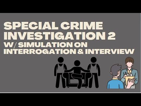INTERVIEW & INTERROGATION TECHNIQUES: REID TECHNIQUE