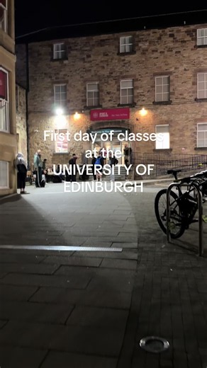 First day of classes at the University of Edinburgh — study abroad morning routine