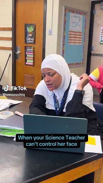 Science Teacher Struggles with Facial Expressions
