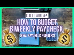 HOW TO BUDGET BIWEEKLY PAYCHECK | #budgetwithme