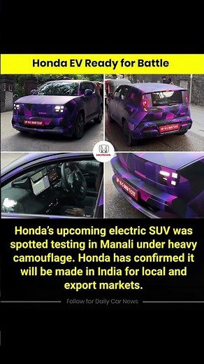 Honda New Electric SUV | Honda EV update | Auto News