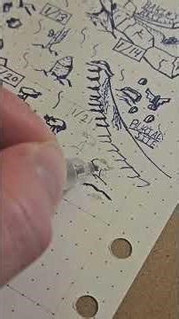 Great Ice Crystal: 1/21 & 1/22. A Mega Dungeon #ttrpg #worldbuilding #art #dungeon23 #dnd #drawing