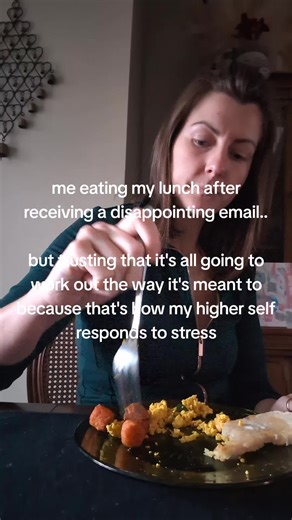 a regulated nervous system responds to stress with space and calm energy not everything needs an immediate reaction or response things are always working out for me 💫 #regulated #trust #softgirlera #stressfree #nervoussystemhealing