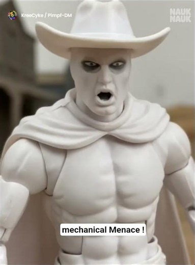 PHANTOM RIDER: WESTERN VIGILANTE! 🤠👻 #Shorts #NaukNauk #AiAnimation