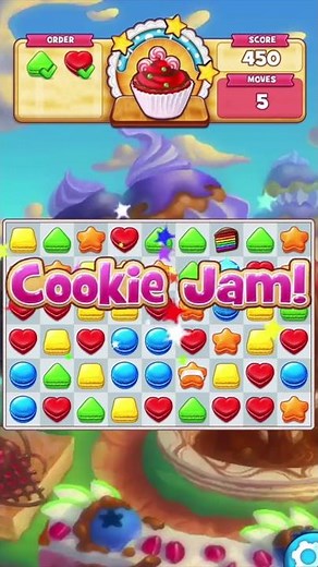 Cookie Jam Level 1