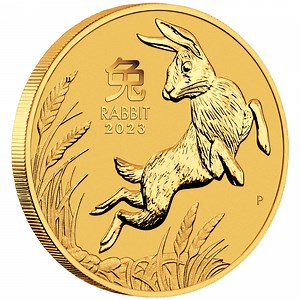 Year of the Rabbit 2023 2oz Gold Bullion Coin | Perth Mint