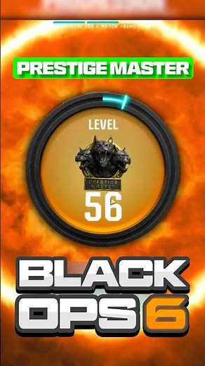 Prestige Master REWARD in BLACK OPS 6