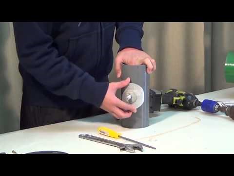 "たった3分" 排水管「掃除口」取付方法