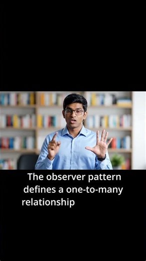 Observer Pattern in Java 🤯| #shorts #motivation #education #tech #java