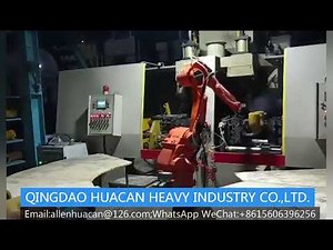 Shell core machine (double stations) with take core device