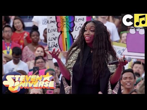 Steven Universe | Stronger Than You - Estelle Performs LIVE (MUSIC VIDEO) | Cartoon Network